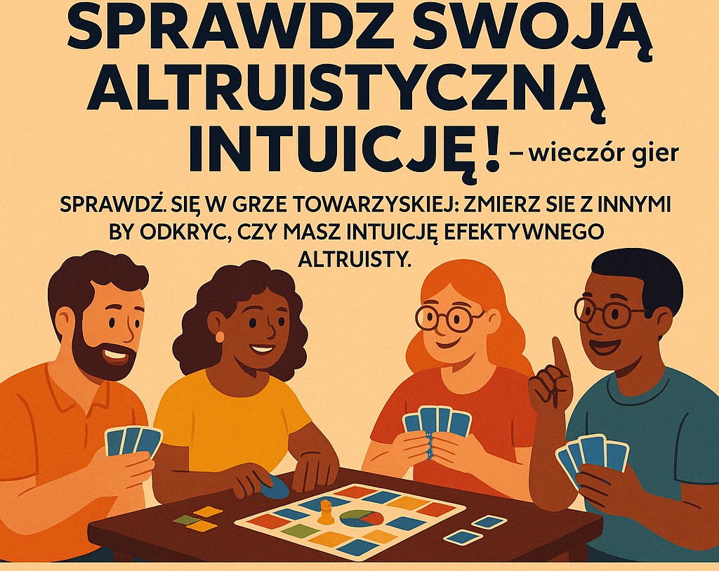 Sprawdź swoją altruistyczną intuicję! Wieczór gier