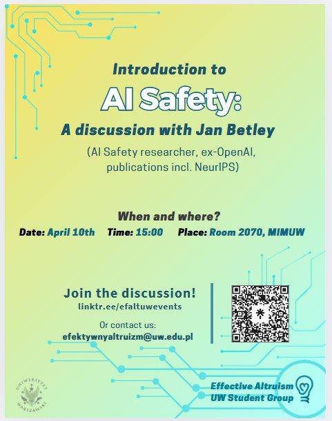 AI Safety: An Introduction by Jan Betley